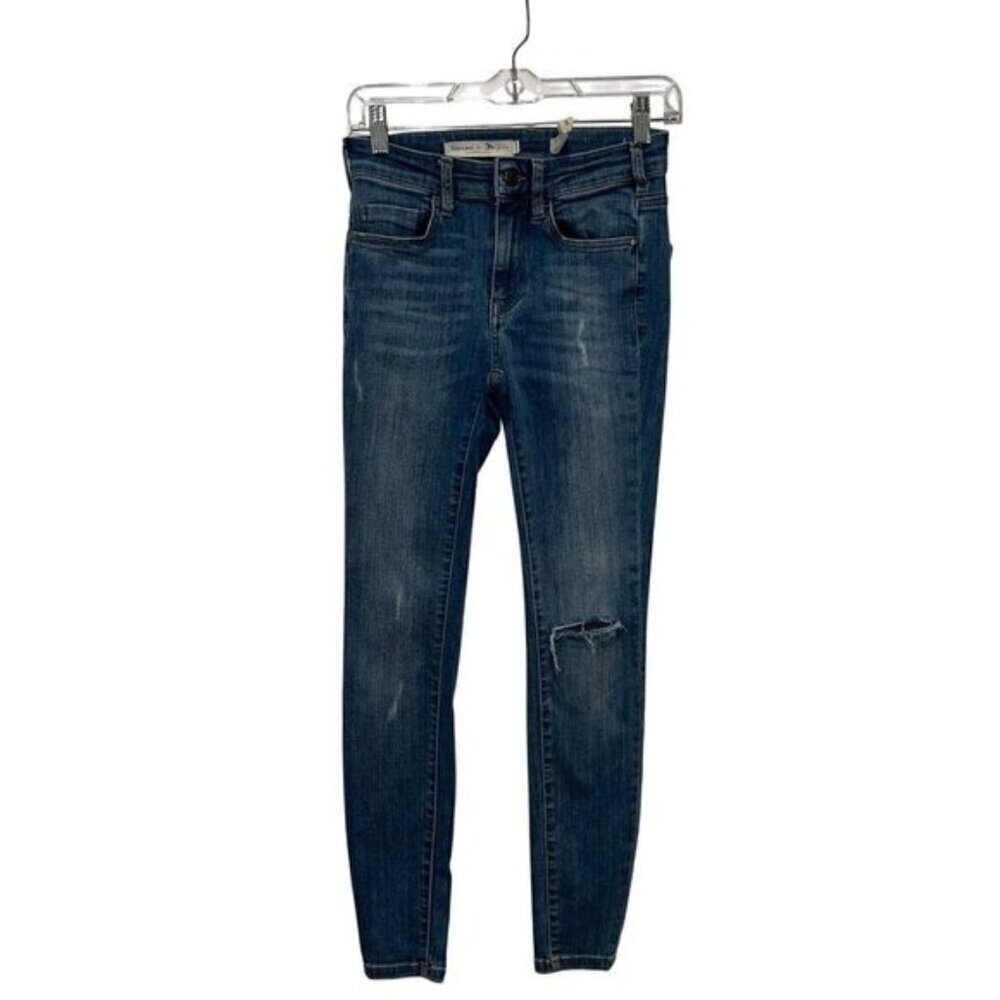Anthropologie Pilcro And The Letterpress Womens High-Rise Skinny Jeans Size 26 B